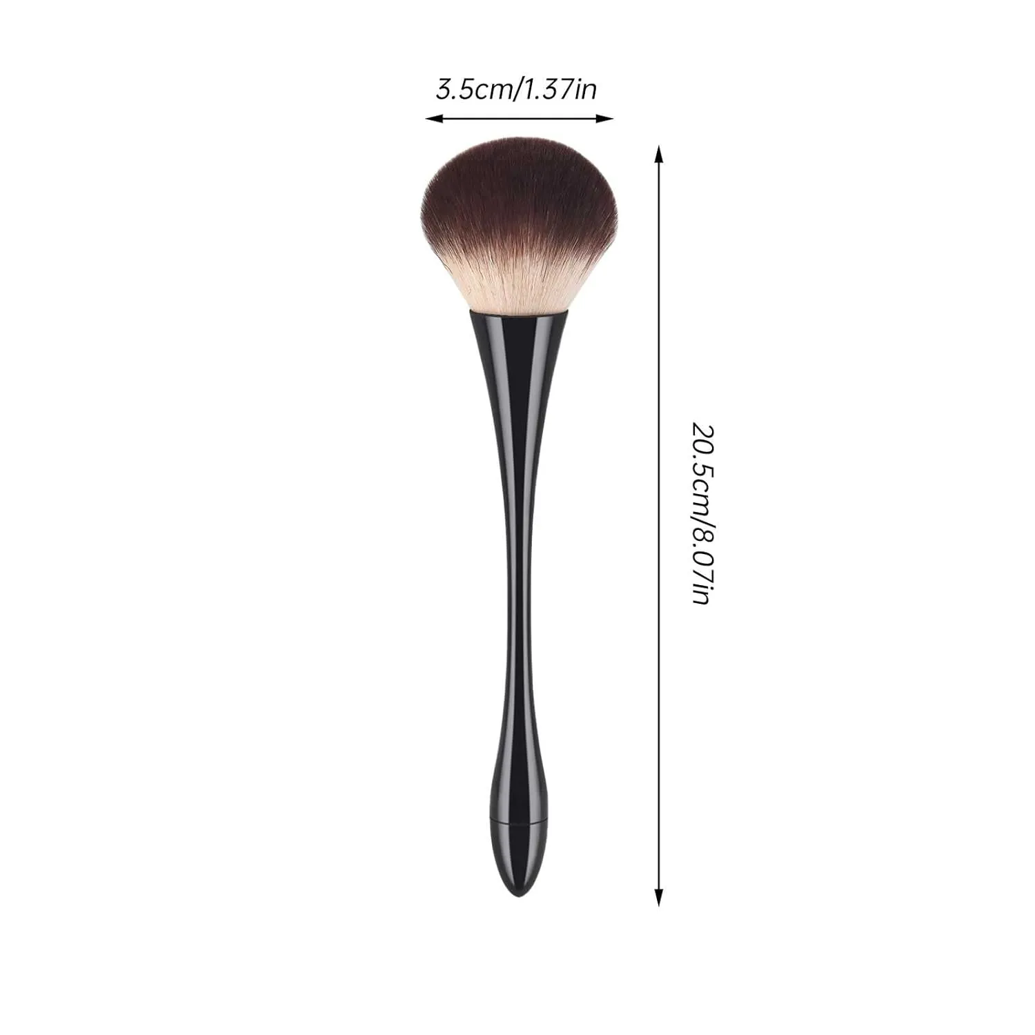 Multifunctional Makeup Brush Concealer Foundation Powder Small Waist Eyeshadow Loose Powder Brush Makeup Brush Eyebrow Eyeshadow Powder Lip Gloss Brush Chaotic Cosmetics