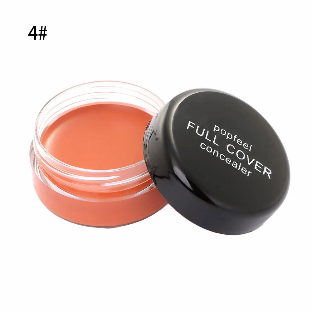 Natural Hide Blemish Full Cover Concealer Creamy Make Up Face Lip Eye Foundation Face Concealer Cream Makeup Beauty Tool