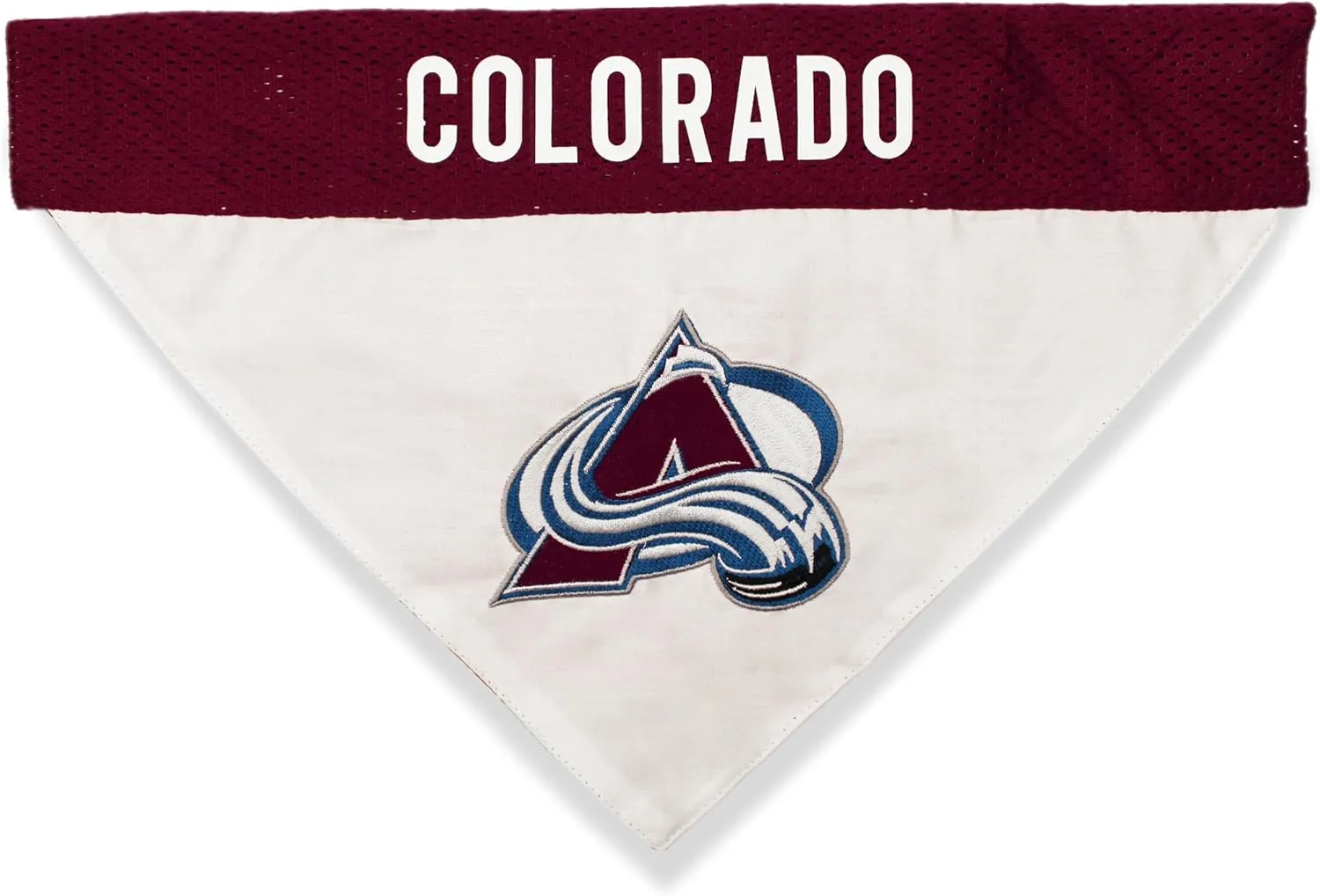 NHL COLORADO AVALANCHE BANDANA for DOGS & CATS, Large/X-Large. - Cute & Stylish Bandana! The Perfect HOCKEY FAN Scarf Bandana, great for Birthdays or any Party!