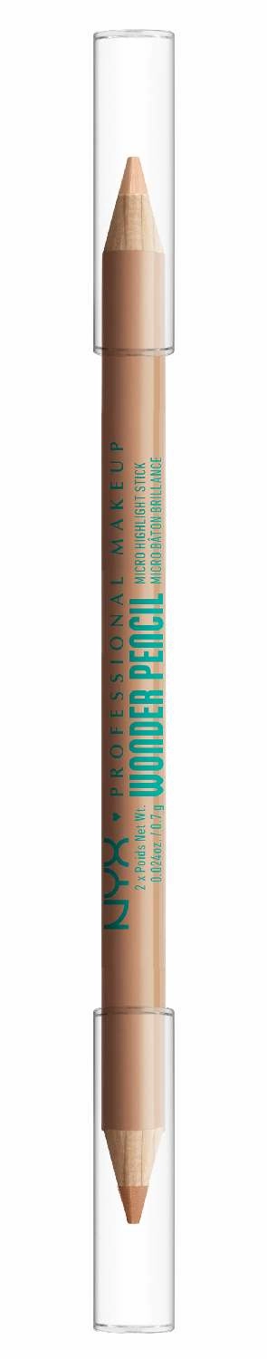 NYX Professional Makeup Wonder Pencil Micro Highlight Stick 0.48 Oz