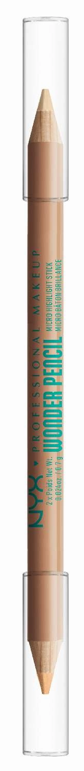 NYX Professional Makeup Wonder Pencil Micro Highlight Stick 0.48 Oz