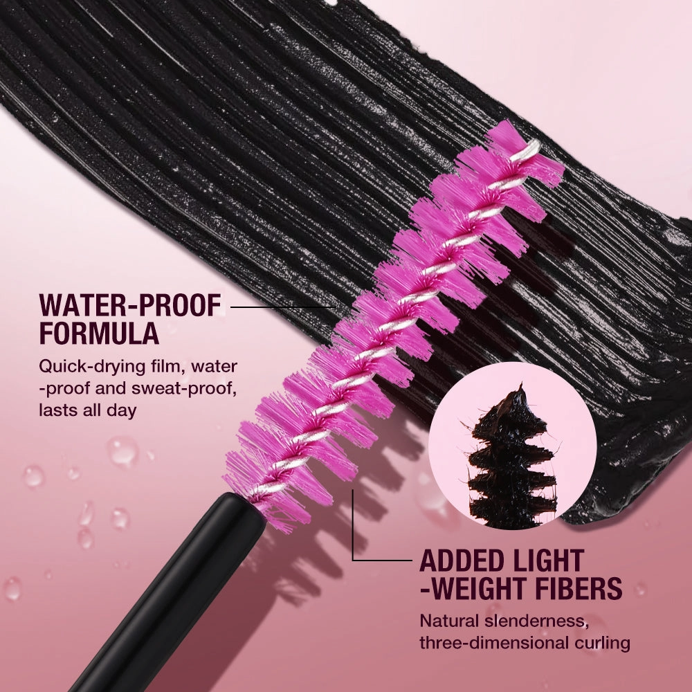 O.TWO.O 2 IN 1 Long Wear Black Eyeliner Lengthening Non- Smuge Mascara