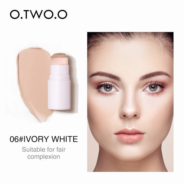 O.TWO.O Air Cushion Concealer Stick Full Coverage Contour Face Makeup Lasting Foundation Base Hide Blemish Bronzer Cosmetic