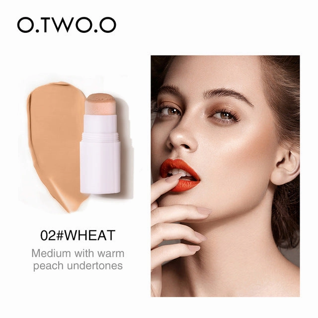 O.TWO.O Air Cushion Concealer Stick Full Coverage Contour Face Makeup Lasting Foundation Base Hide Blemish Bronzer Cosmetic