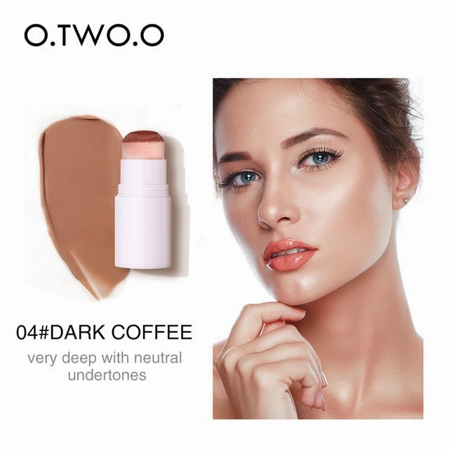 O.TWO.O Air Cushion Concealer Stick Full Coverage Contour Face Makeup Lasting Foundation Base Hide Blemish Bronzer Cosmetic