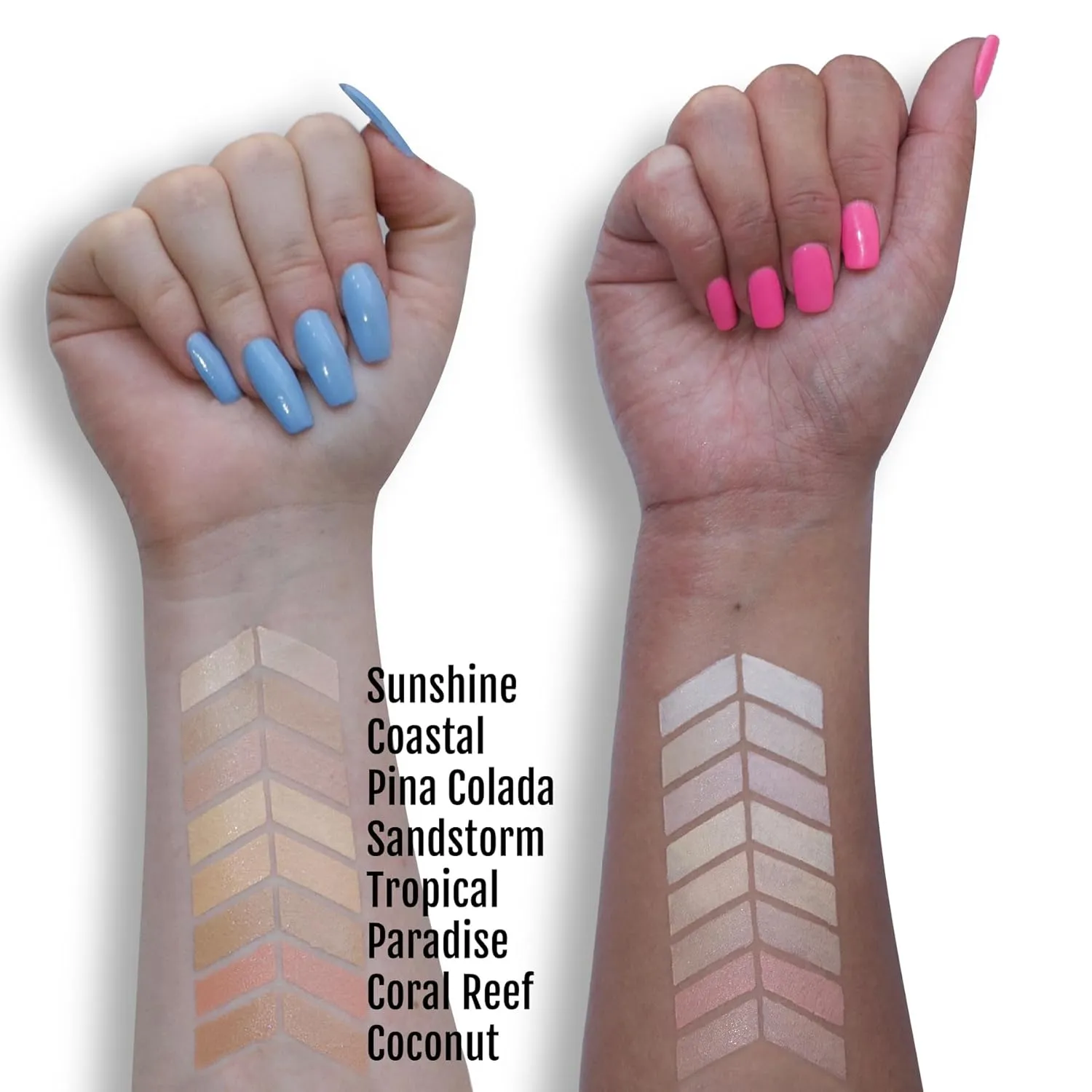 Organic Concealer, FULL Coverage Cover Up, 100% Natural, Made in USA, Paradise