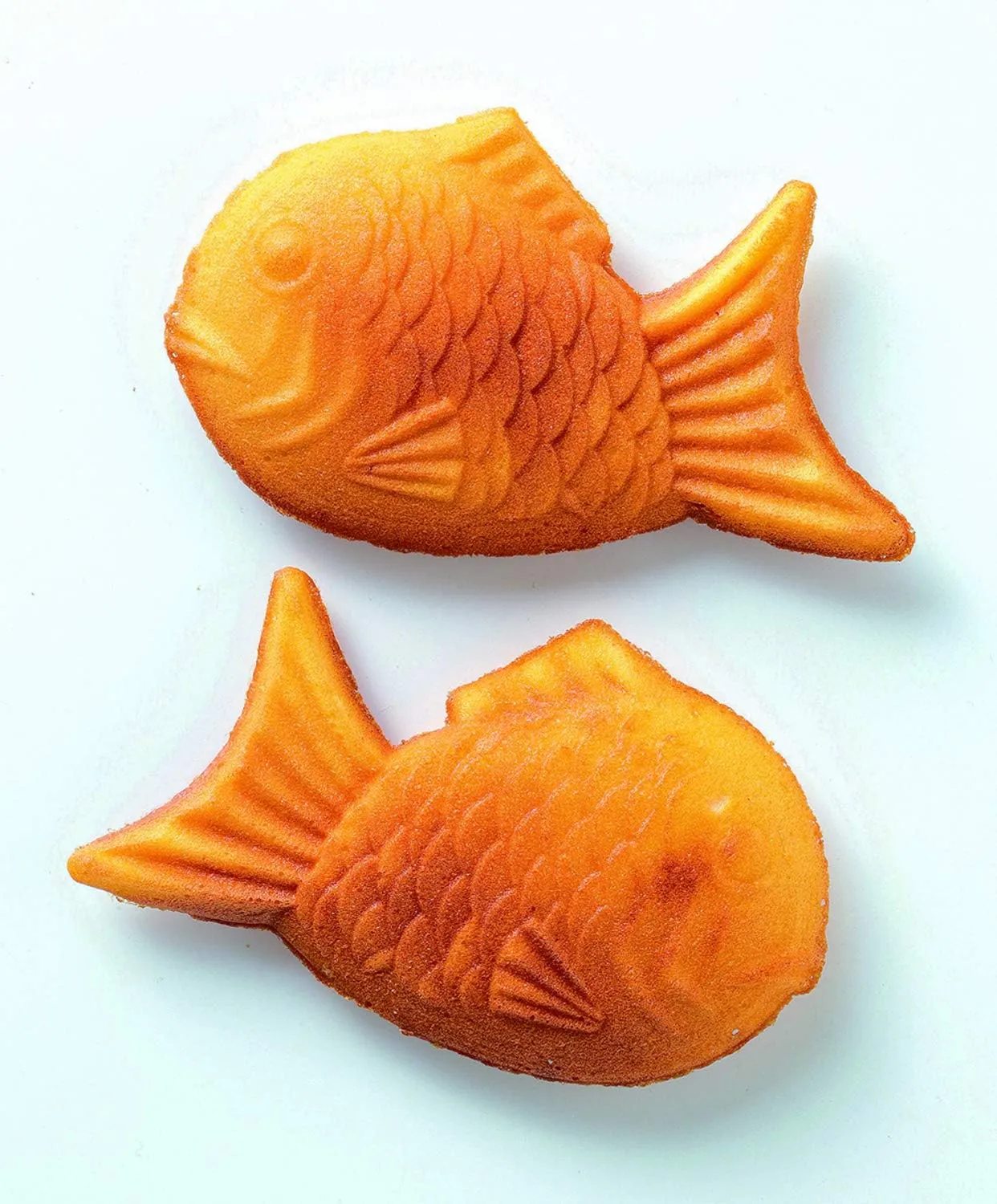 PEARL METAL D-6536 Taiyaki, Snack DESEII, Fluorine Processed, Outdoor, Camping, Approx. Length 14.6 x Width 7.1 x Height 1.4 inches (370 x 180 x 35 mm)