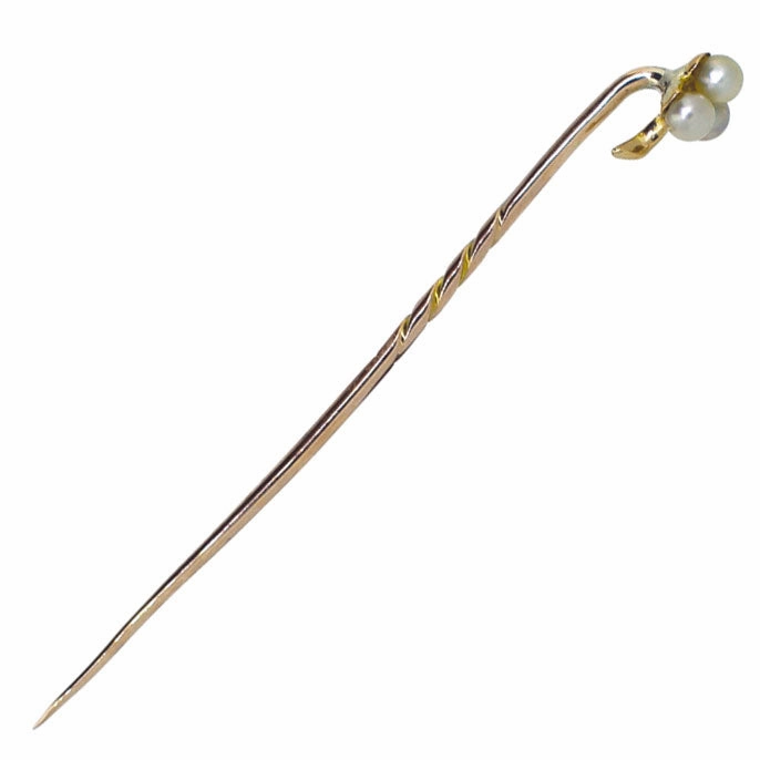 Pearl Clover Tie Pin