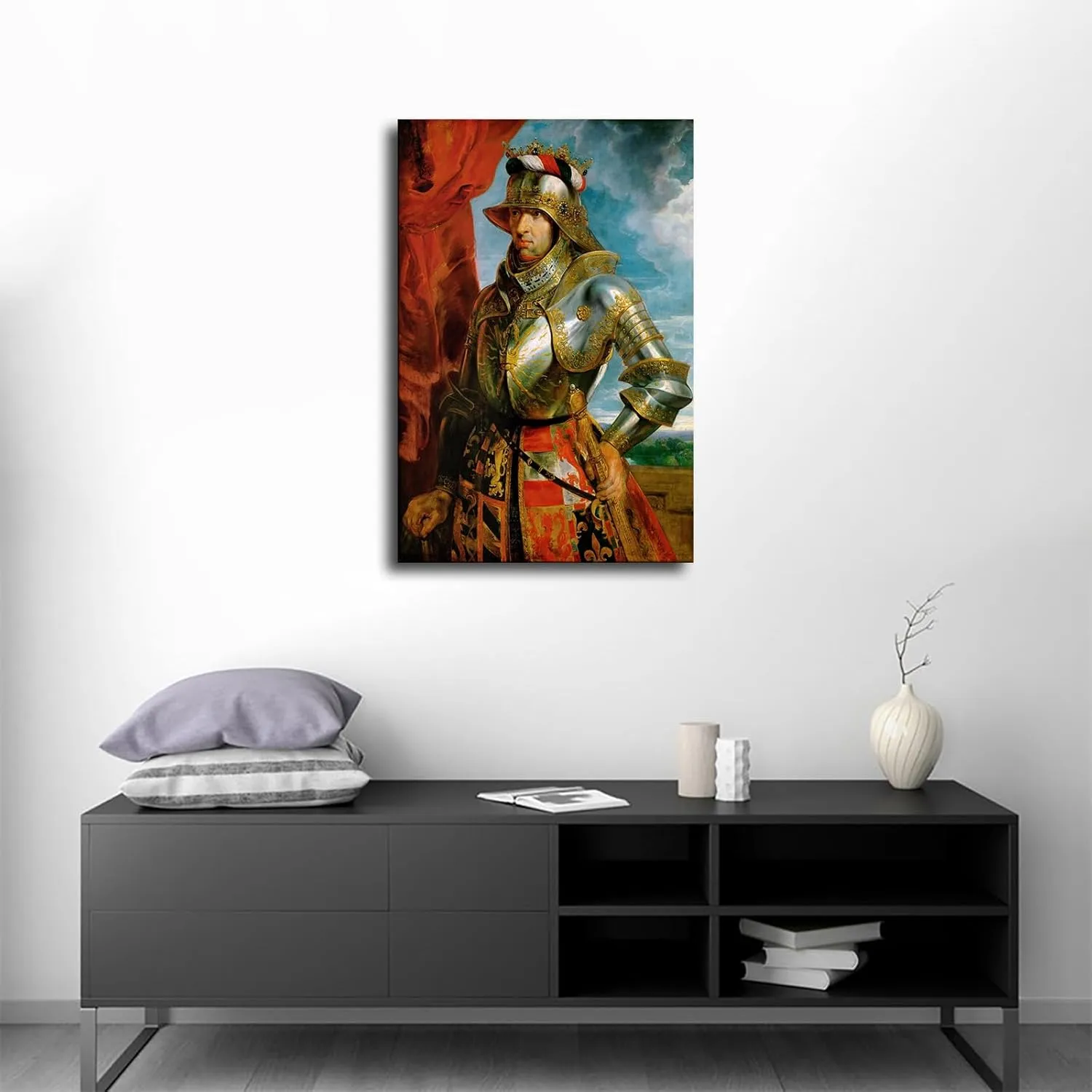 Peter Paul Rubens Artwork- Kaiser Maximilian I Poster Canvas Image Printing Wall Art Decor Aesthetics Living Room Bedroom Home Background Famous Paintings Printmaking (20x30inch-Unframed)