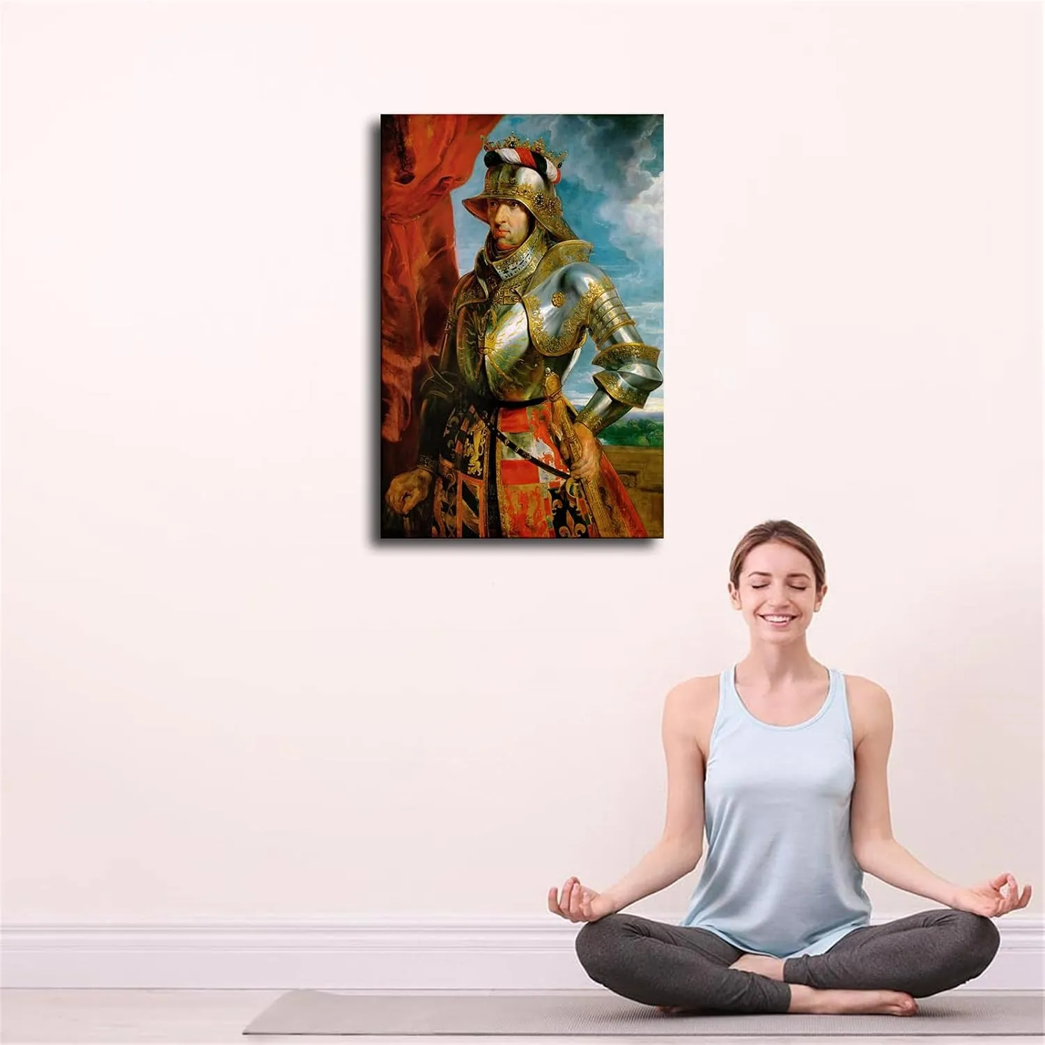 Peter Paul Rubens Artwork- Kaiser Maximilian I Poster Canvas Image Printing Wall Art Decor Aesthetics Living Room Bedroom Home Background Famous Paintings Printmaking (20x30inch-Unframed)