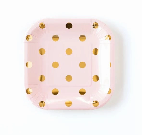 Pink and Gold Birthday Party Bag for 8