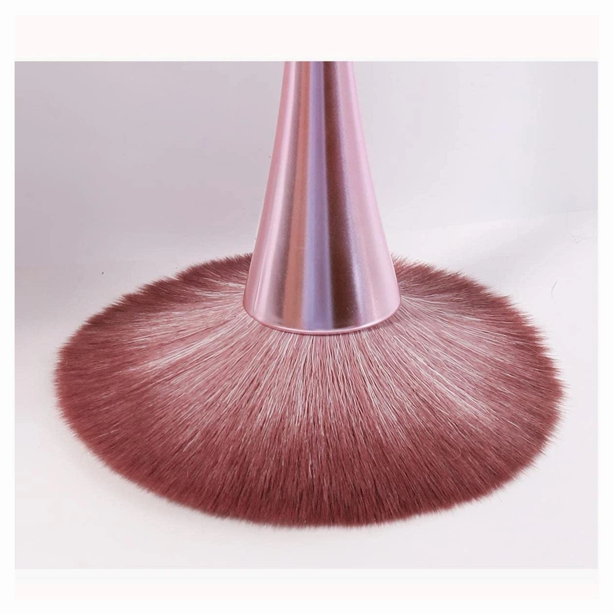 Professional Makeup Brushes, Foundation Blending Concealer Eyeshadow Eyebrow Eyeliner, Beauty Tools 10 Piece Sets (Color : Purple)