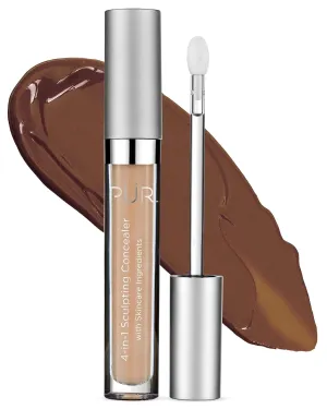 PUR Beauty 4-in-1 Sculpting Concealer for Women - Conceals, Brightens, Plumps & Corrects - Hydrating & Moisturizing Makeup Concealer with Medium to Full Coverage for Dark Circles