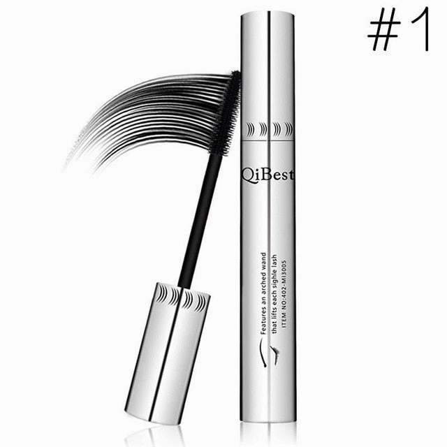 Qibest 24 Hours Mascara Brand New Makeup Mascara Volume Express False Eyelashes Make Up Waterproof Eyes Mascara Black