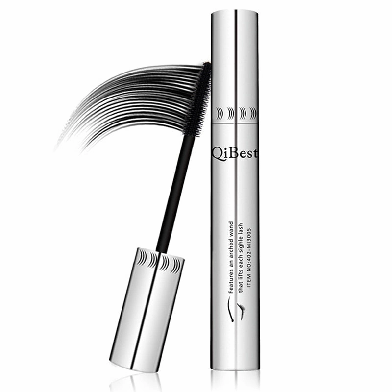 Qibest 24 Hours Mascara Brand New Makeup Mascara Volume Express False Eyelashes Make Up Waterproof Eyes Mascara Black