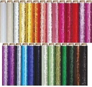 Queen of Wrap Premium Embossed Florist Foil - 20 Inches by 10 Yards (Rose Gold)