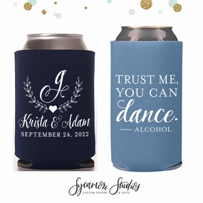 Regular & Slim Can Cooler Wedding Package #147RS - Trust Me, You Can Dance