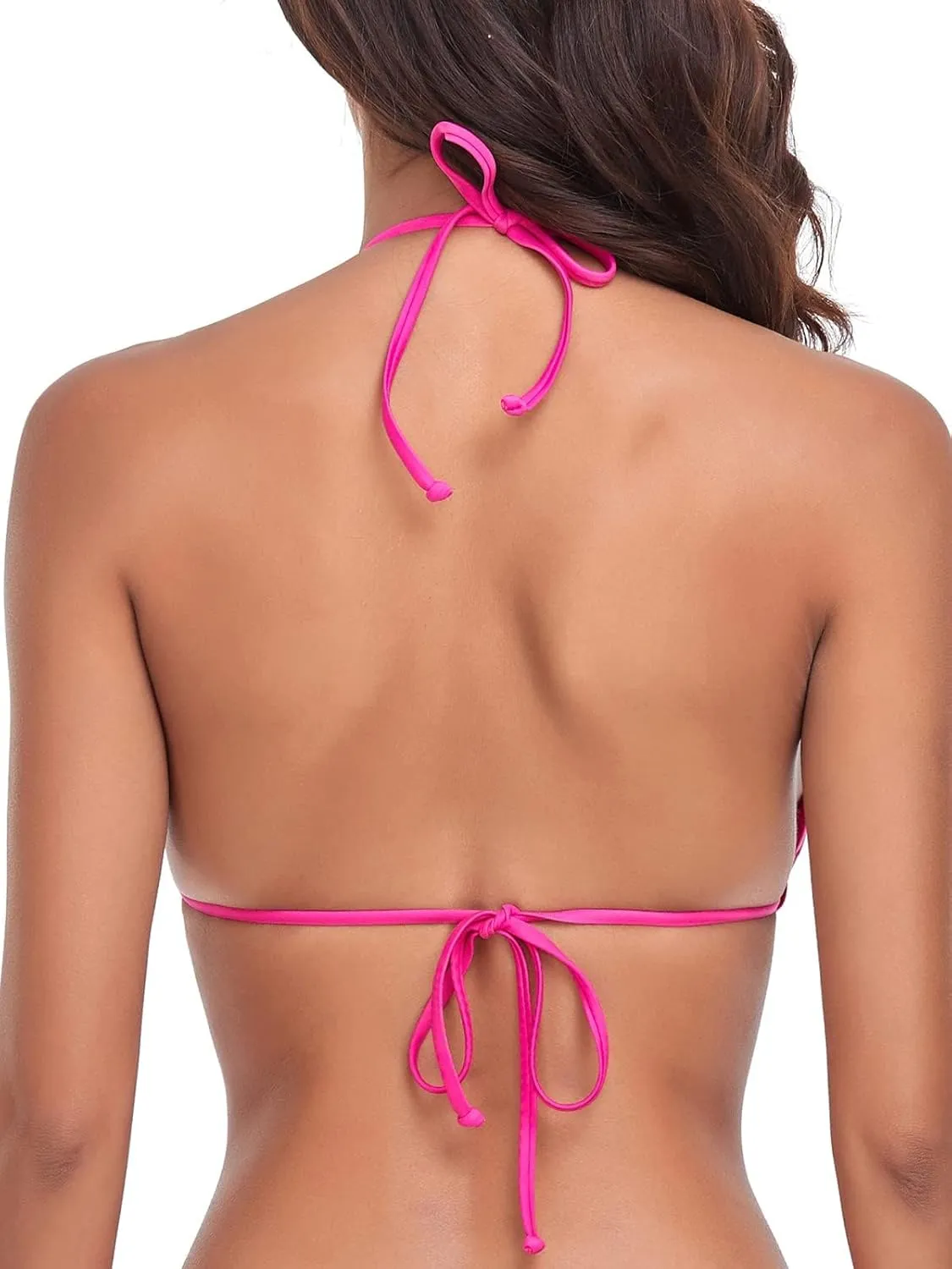 RELLECIGA Women's Triangle Bikini Top