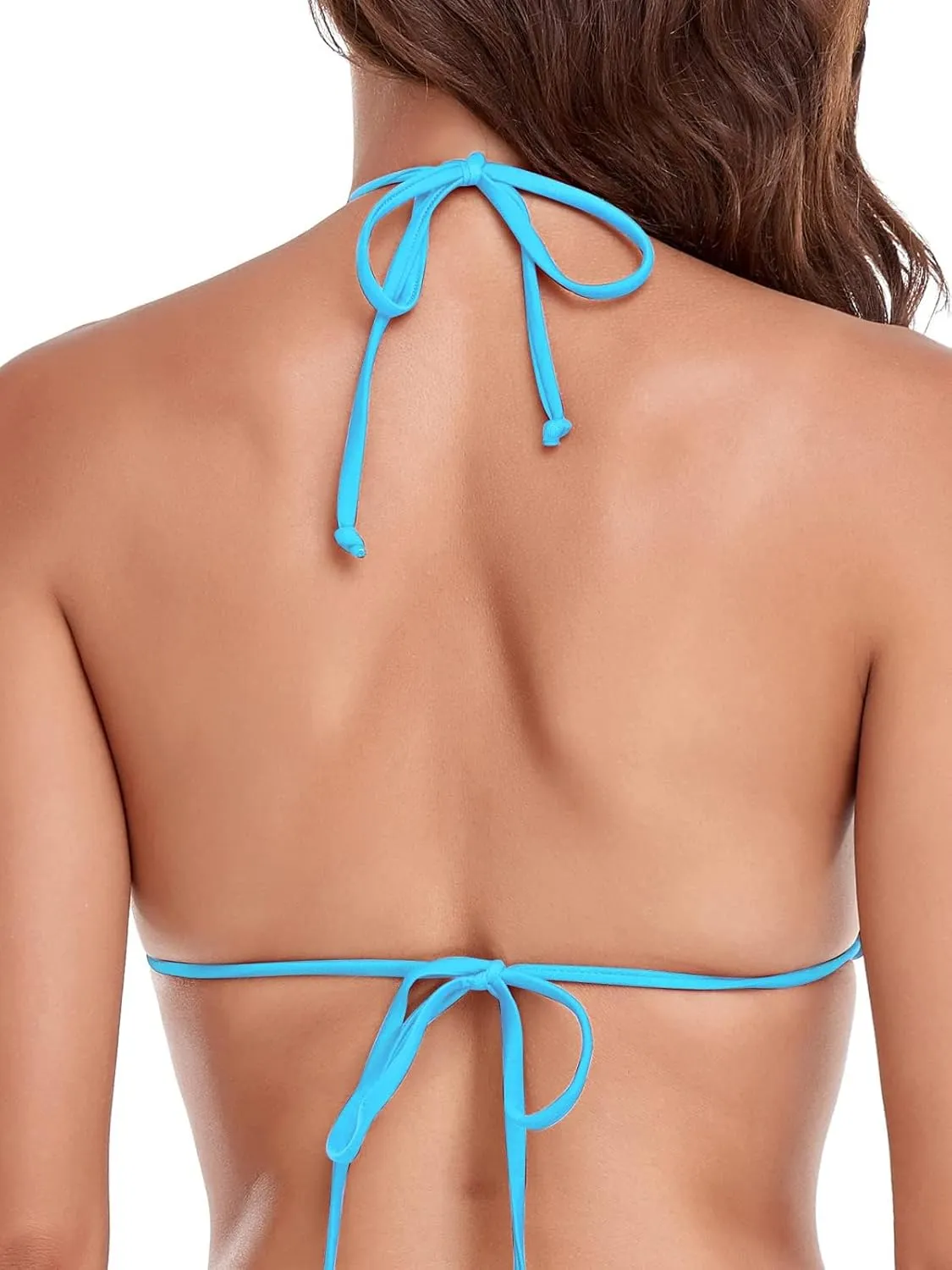 RELLECIGA Women's Triangle Bikini Top