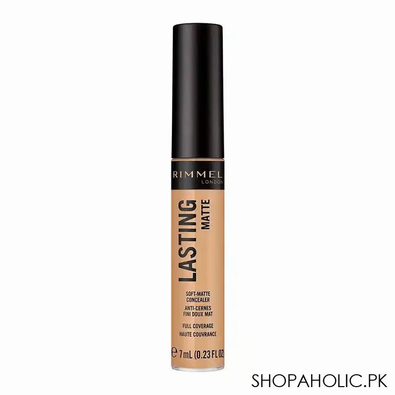 Rimmel Long Lasting Matte Full Coverage Concealer, 025 True Beige 7ml