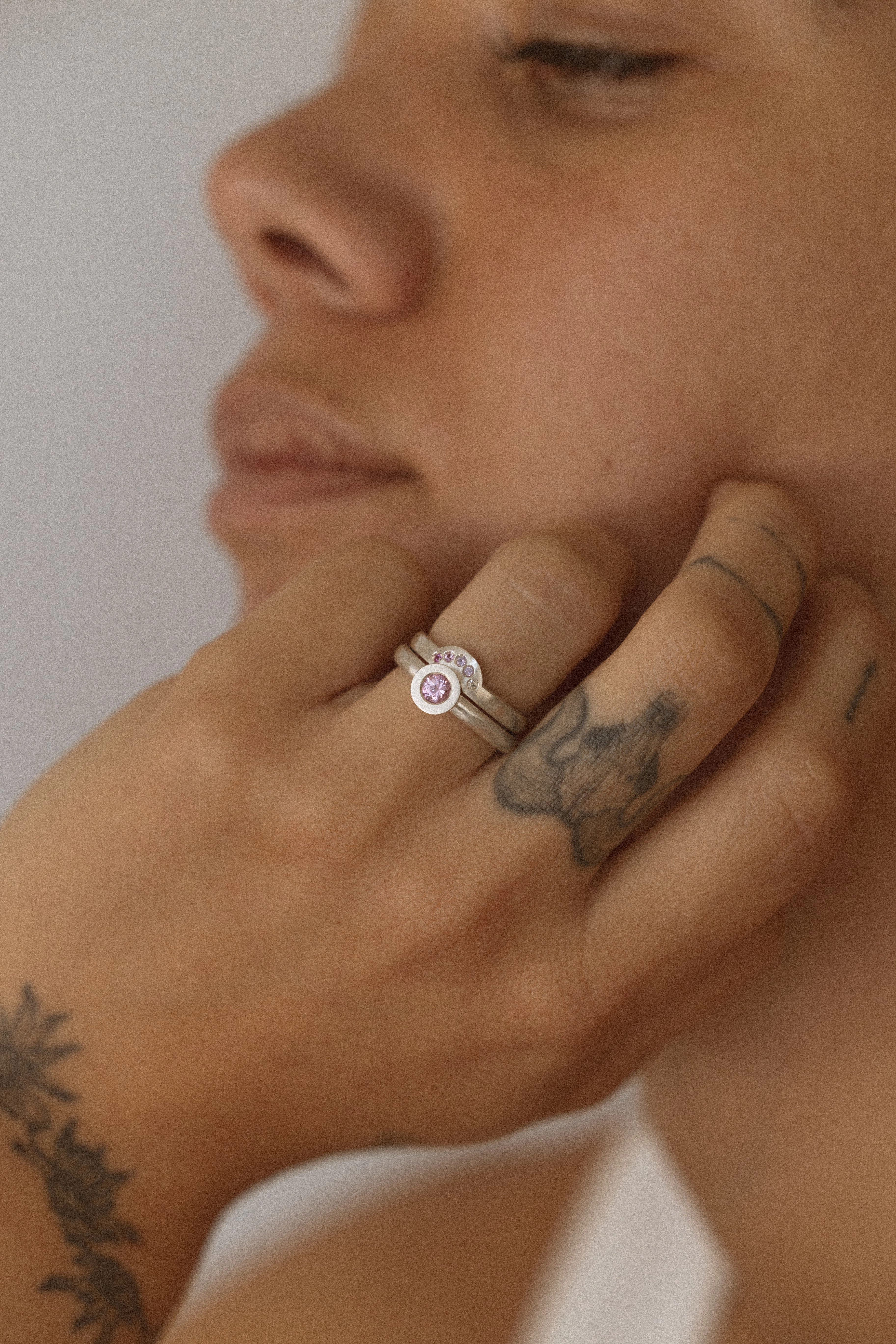 Rosée Classic Stack (sold Separately) - sterling silver - ready to ship
