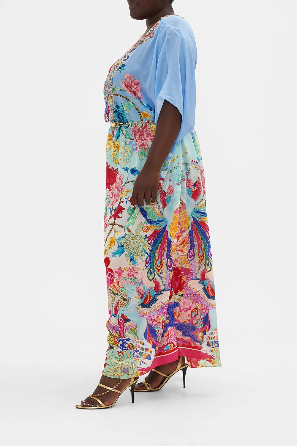 ROUND NECK KAFTAN GO STAG