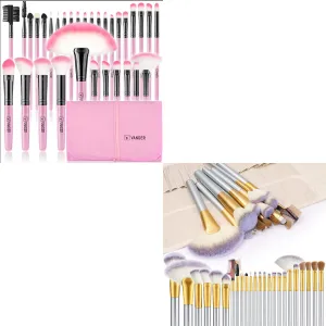 Save 10% on Makeup Brushes 32Pcs 24Pcs Makeup Kit,Foundation Brush Eyeshadow Brush Make up Brushes Set