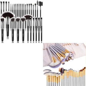 Save 20% on Makeup Brushes 32Pcs 24Pcs Makeup Kit,Foundation Brush Eyeshadow Brush Make up Brushes Set