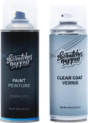 ScratchesHappen Exact-Match Spray Paint - Dyno Blue Pearl (B-561P) for Acura - Essential (Paint   Clear Coat)