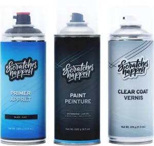 ScratchesHappen Exact-Match Spray Paint - Oceanus Pearl (8R9/A8444) for Toyota - Preferred (Paint   Clear Coat   Primer)