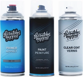 ScratchesHappen Exact-Match Spray Paint - Pearl Beige Metallic (GJW/WA317E) for GMC - Preferred (Paint   Clear Coat   Primer)