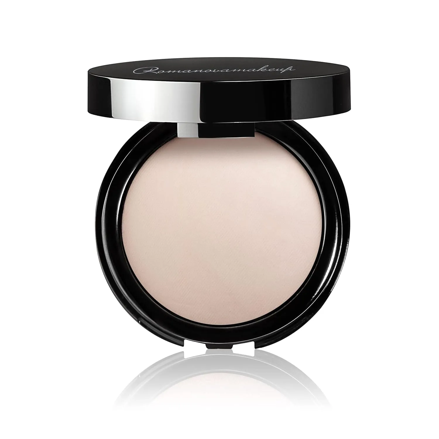 Sexy Nude Face Powder LIGHT. Shine Control, Matte Finish, Long Lasting Cover, Silky and Weightless, Brightens Skin, Fills Fine Lines, Blurs Wrinkles by Romanovamakeup. For Light Complexion Women.