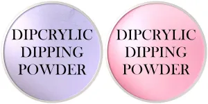 SHEBA NAILS Dipcrylic Dip Dipping Powder Duos - Cotton Candy & Lilac