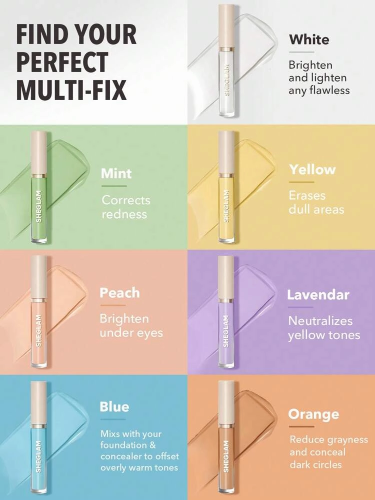 SHEGLAM - Like Magic Color Correcting Concealer - Peach