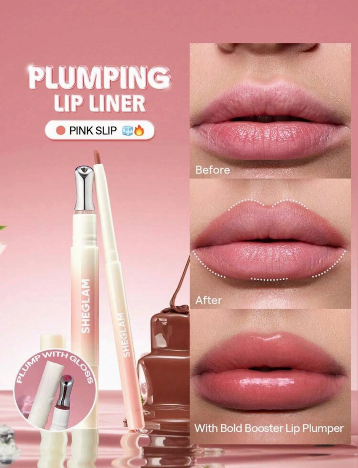 Sheglam bold booster plumbing lipliner