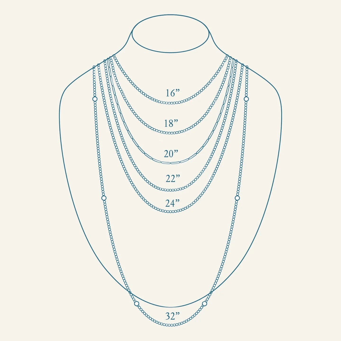 Shimmering Box Chain Necklace