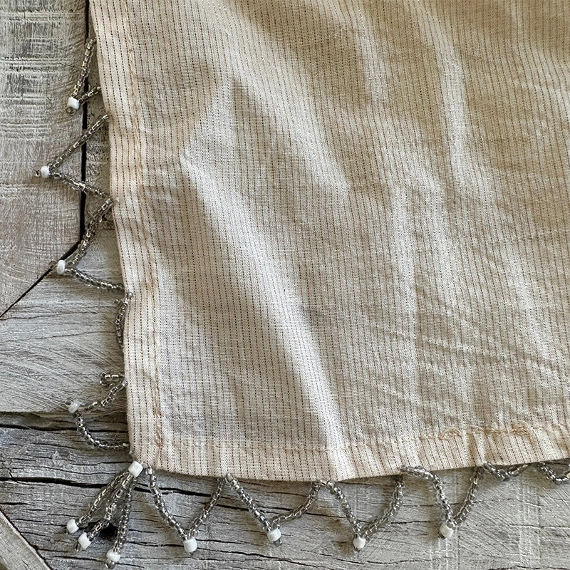 Shimmering Ivory Scarf