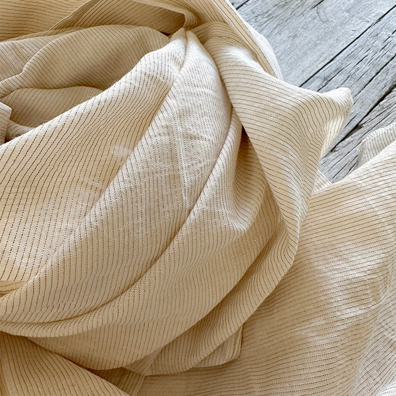 Shimmering Ivory Scarf