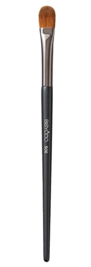 SHIORI Series Concealer Brush - Round Flat Type, Black