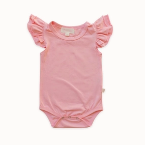 Shortsleeve Flutter - Peach