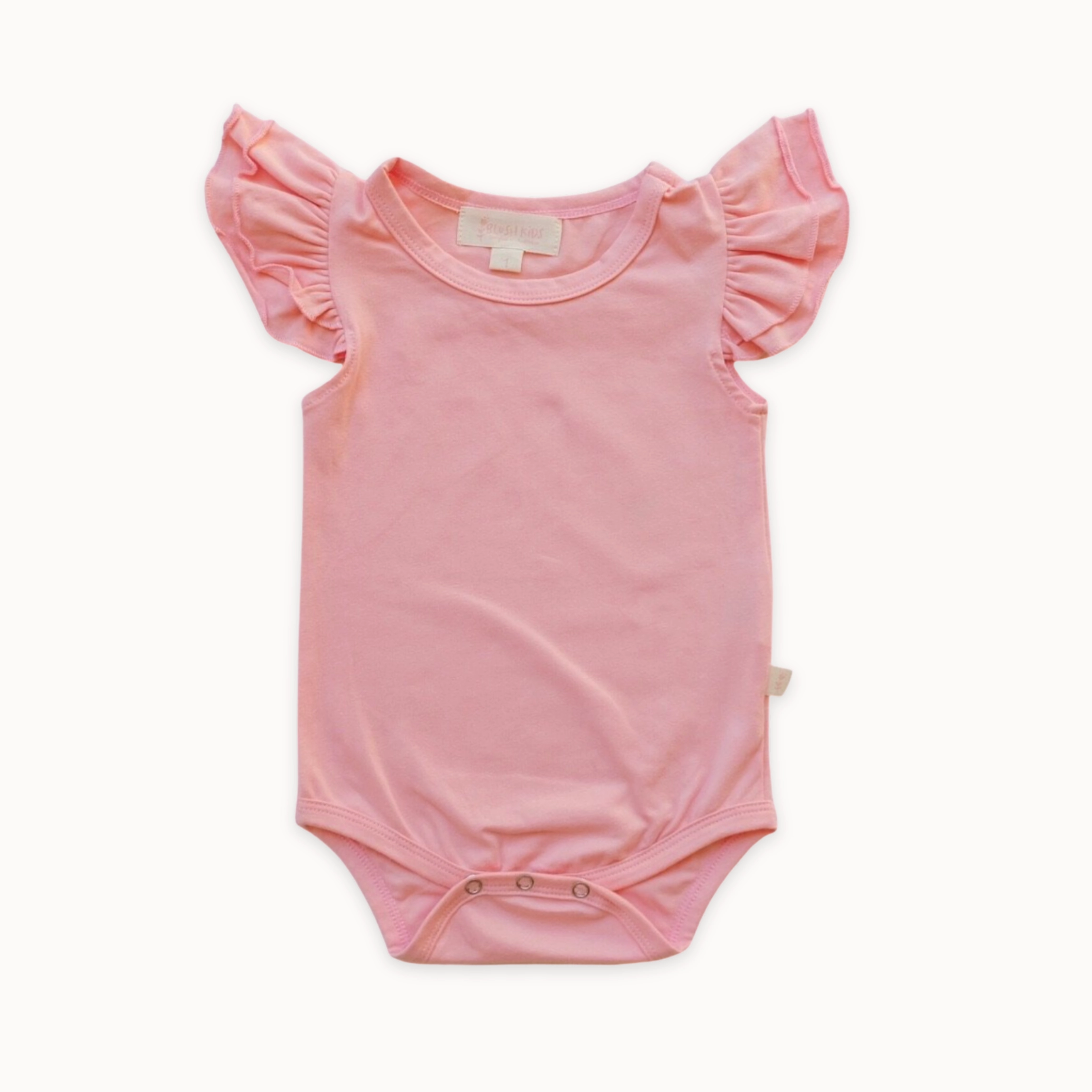 Shortsleeve Flutter - Peach
