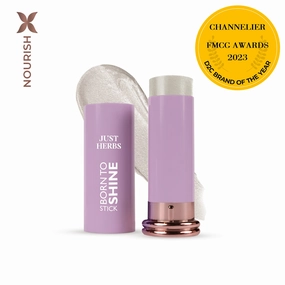 Silver SparkleBorn To Shine Stick with Shea Butter & Cica