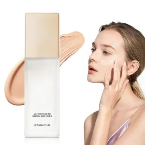 Skye Color Changing Magic Foundation, 2025 New Magical Color Changing Foundations, Mature Skin Makeup Concealer,Flawless Warm Tone BB Cream for All Skin Types (Foundation /1pcs)