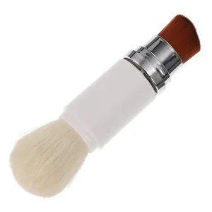 SOIMISS Double-ended Makeup Brush Set Foundation Concealer Powder Telescopic Brush Safe Washable Bristles