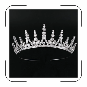 Sparkly Quinceanera Tiaras for Girls Cubic Zirconia Small Sweet 16 Birthday Prom Queen Crown Crystal Bridal Headband Coronas Para 15 Anos Quinceaneras 2024