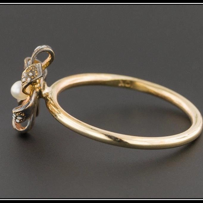 Stick Pin Conversion Ring | Antique Stick Pin Ring