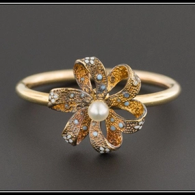 Stick Pin Conversion Ring | Antique Stick Pin Ring