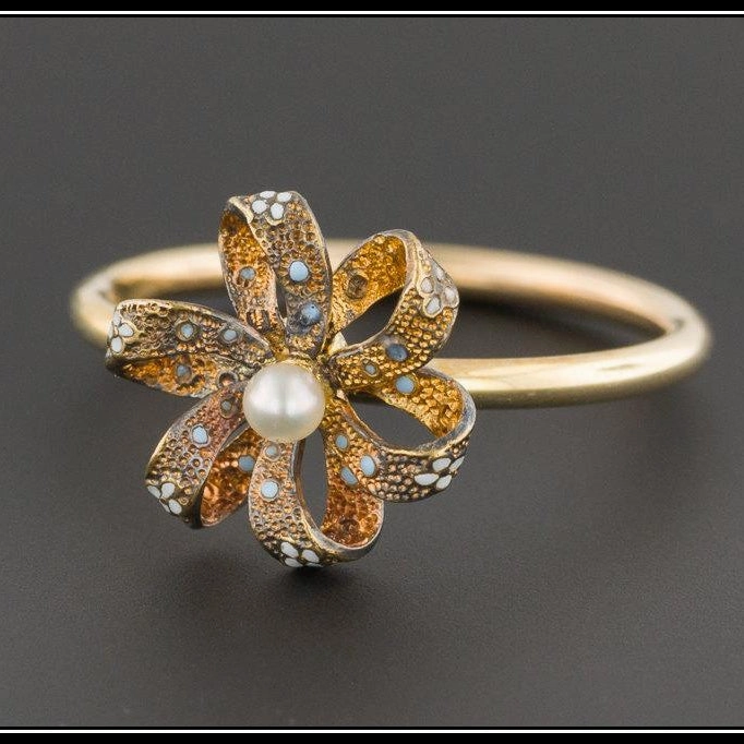 Stick Pin Conversion Ring | Antique Stick Pin Ring