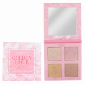 Sunkissed Golden Hour Glow Baked Highlighter Palette