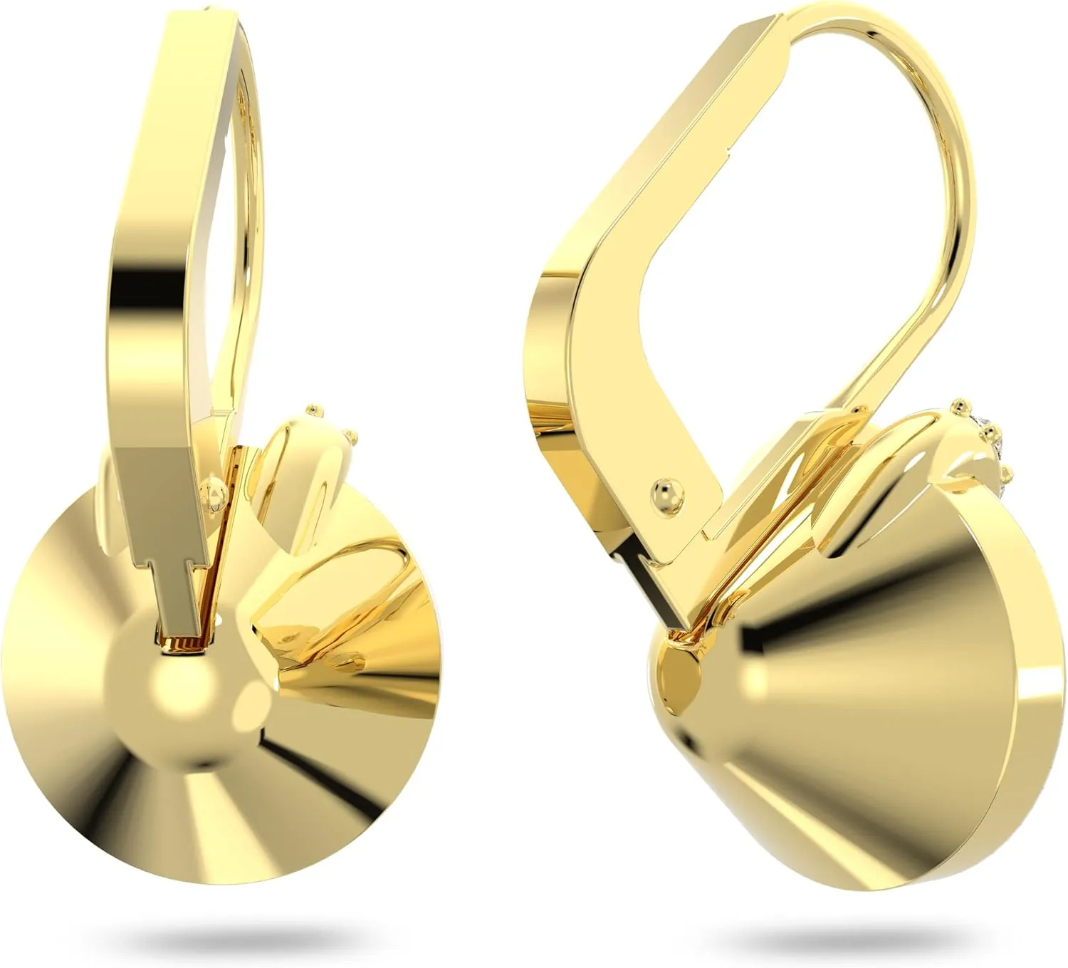 Swarovski Bella V Crystal Earrings, Grey, Yellow, Clear, Rose Color Crystals, Part of the Swarovski Bella V Collection